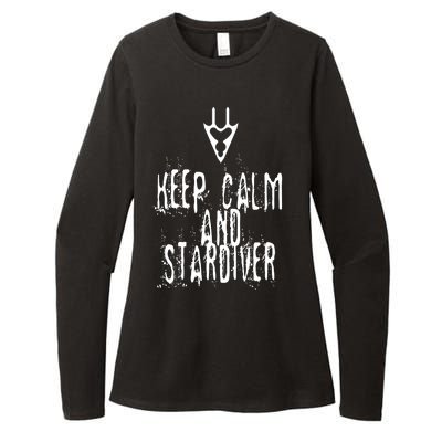 Keep Calm And Stardiver Dragoon FF14 Womens CVC Long Sleeve Shirt