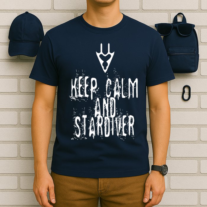 Keep Calm And Stardiver Dragoon FF14 T-Shirt