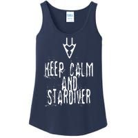 Keep Calm And Stardiver Dragoon FF14 Ladies Essential Tank