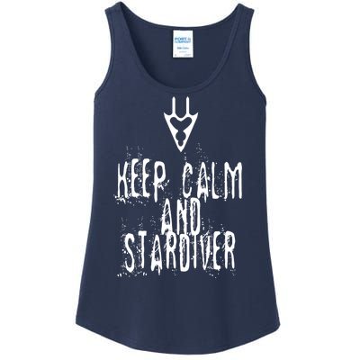 Keep Calm And Stardiver Dragoon FF14 Ladies Essential Tank