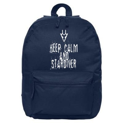 Keep Calm And Stardiver Dragoon FF14 16 in Basic Backpack