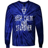 Keep Calm And Stardiver Dragoon FF14 Tie-Dye Long Sleeve Shirt