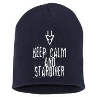 Keep Calm And Stardiver Dragoon FF14 Short Acrylic Beanie