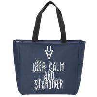 Keep Calm And Stardiver Dragoon FF14 Zip Tote Bag