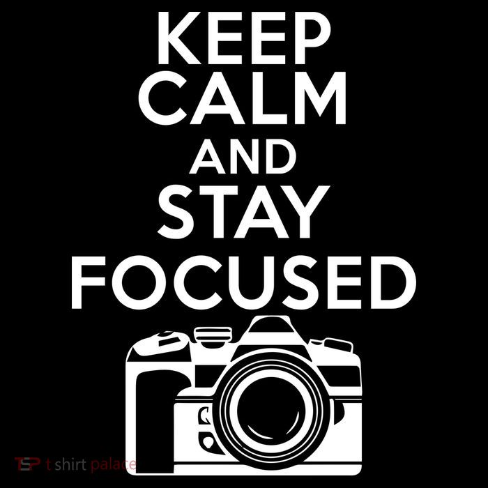 Keep Calm And Stay Focus 16 in Basic Backpack