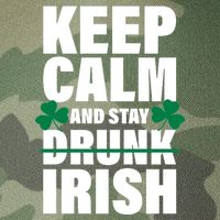 Keep Calm And Stay Irish Legacy Tie Dye Trucker Hat