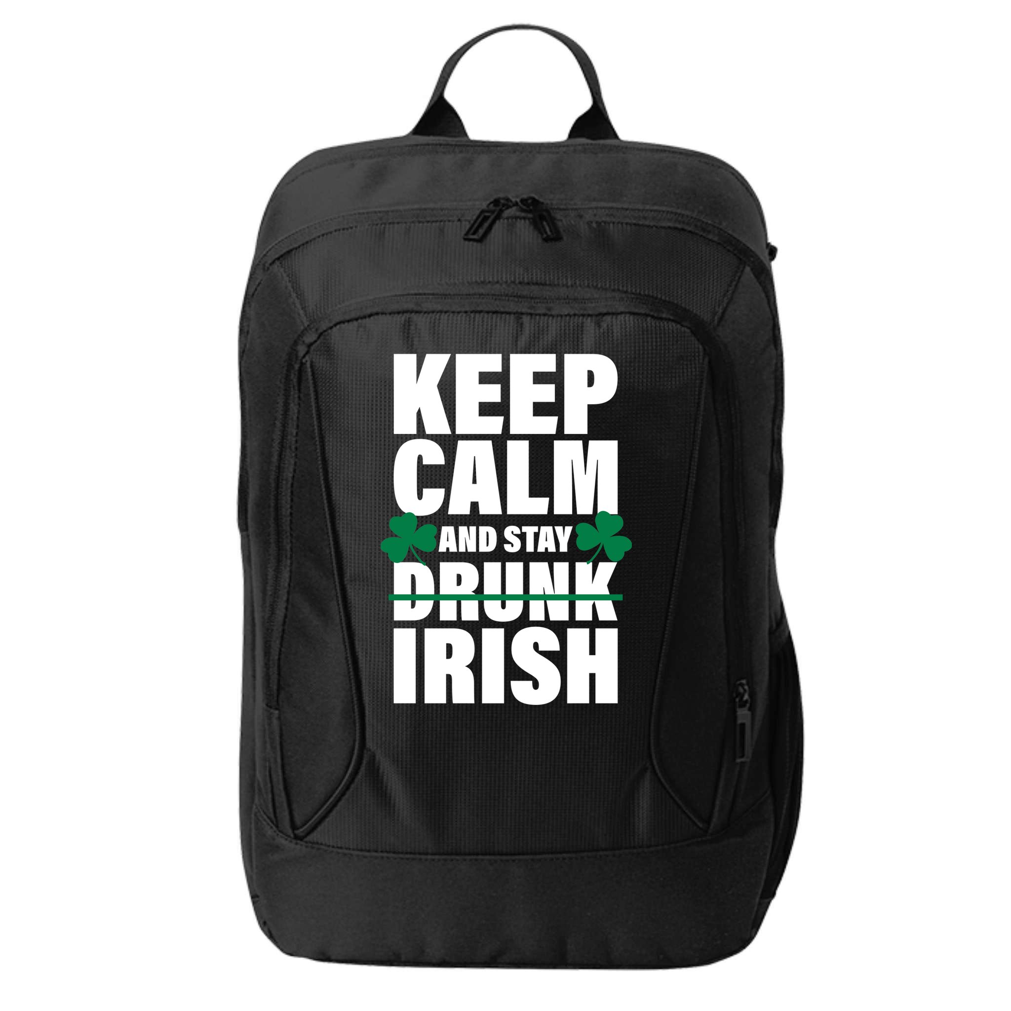 Keep Calm And Stay Irish City Backpack