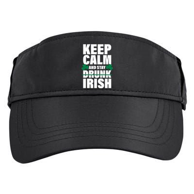 Keep Calm And Stay Irish Adult Drive Performance Visor