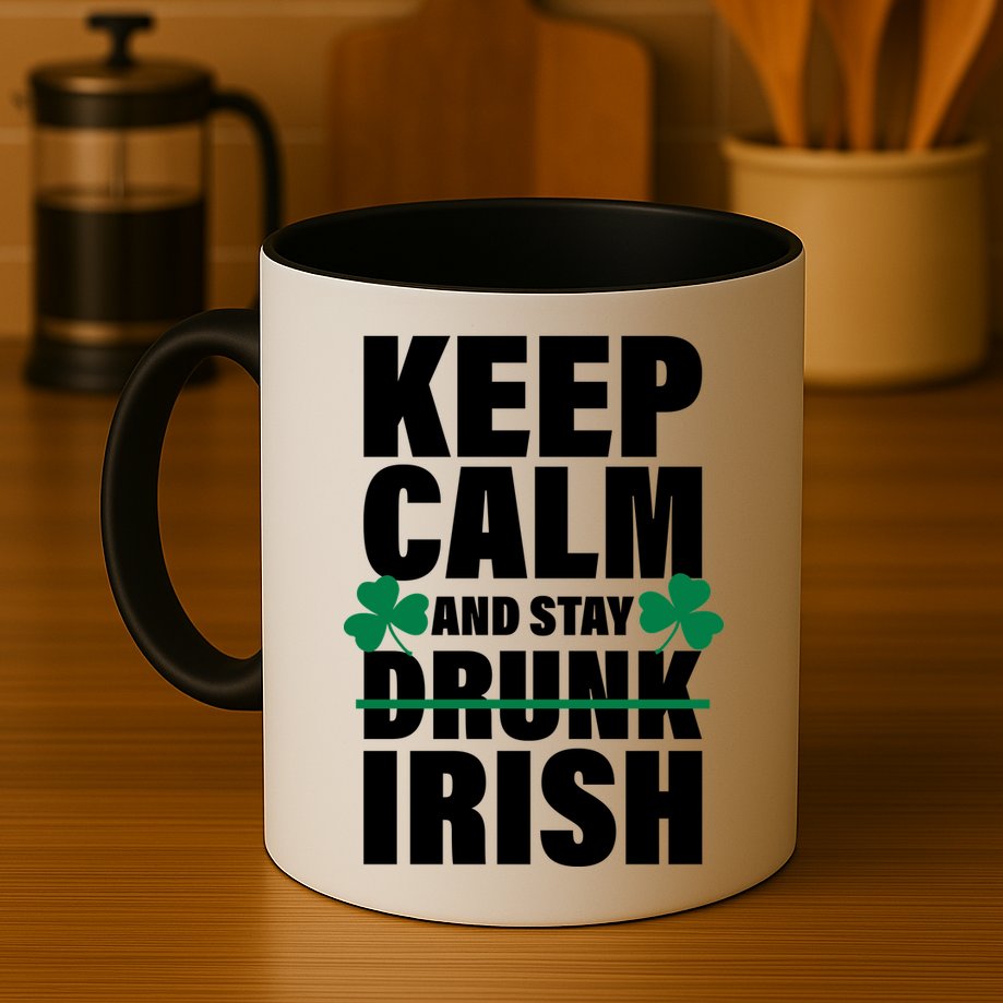 Keep Calm And Stay Irish Mug