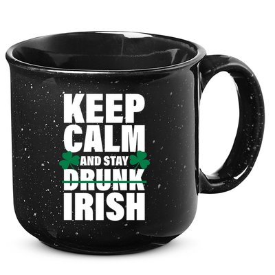 Keep Calm And Stay Irish 15oz Campfire Ceramic Mug