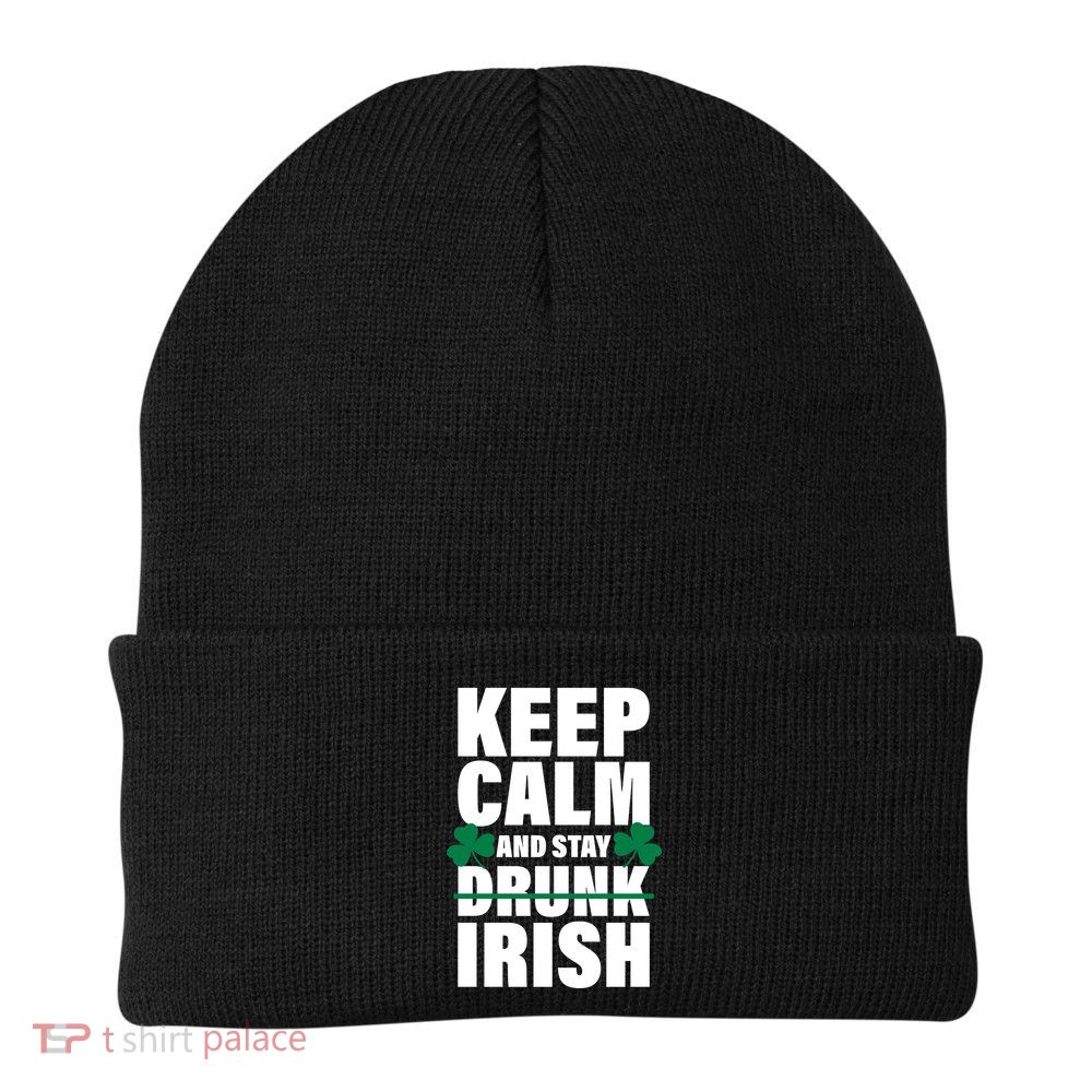 Keep Calm And Stay Irish Beanie