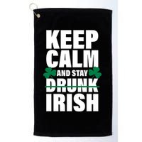 Keep Calm And Stay Irish Golf Towel
