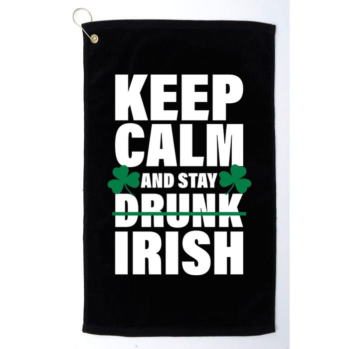 Keep Calm And Stay Irish Golf Towel