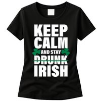 Keep Calm And Stay Irish Womens T-Shirt