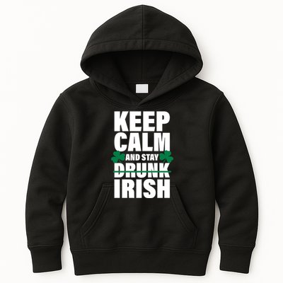 Keep Calm And Stay Irish Kids Hoodie