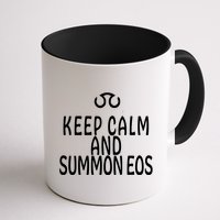 Keep Calm And Summon Eos FF14 Scholar Mug