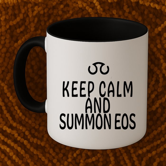 Keep Calm And Summon Eos FF14 Scholar Mug