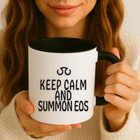 Keep Calm And Summon Eos FF14 Scholar Mug