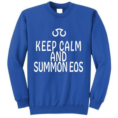 Keep Calm And Summon Eos FF14 Scholar Sweatshirt