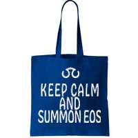 Keep Calm And Summon Eos FF14 Scholar Tote Bag