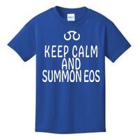 Keep Calm And Summon Eos FF14 Scholar Kids T-Shirt