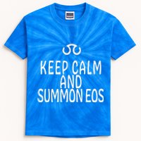 Keep Calm And Summon Eos FF14 Scholar Kids Tie-Dye T-Shirt