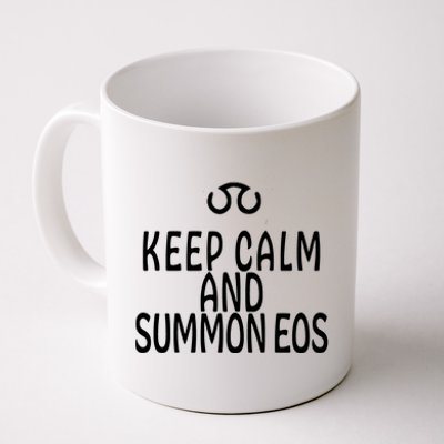 Keep Calm And Summon Eos FF14 Scholar Coffee Mug