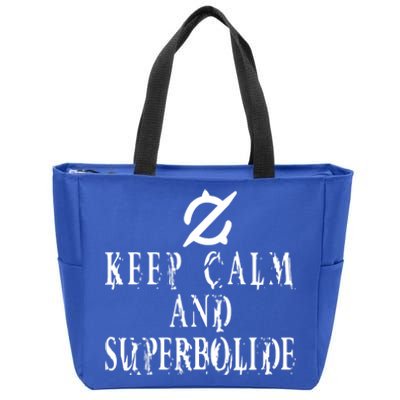 Keep Calm And Superbolide Gunbreaker FF14 Zip Tote Bag