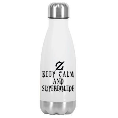 Keep Calm And Superbolide Gunbreaker FF14 Stainless Steel Insulated Water Bottle