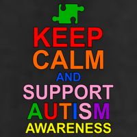 Keep Calm And Support Autism Awareness Cool Comfort Performance Bucket Hat