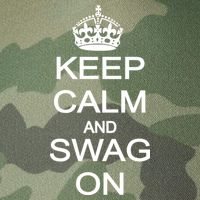 Keep Calm And Swag On Legacy Tie Dye Trucker Hat
