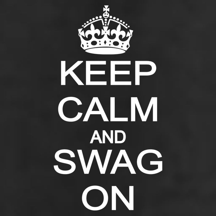 Keep Calm And Swag On Cool Comfort Performance Bucket Hat