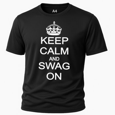 Keep Calm And Swag On Performance Shirt