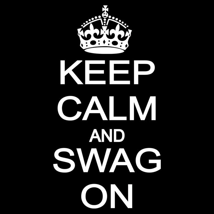 Keep Calm And Swag On Baby Bodysuit