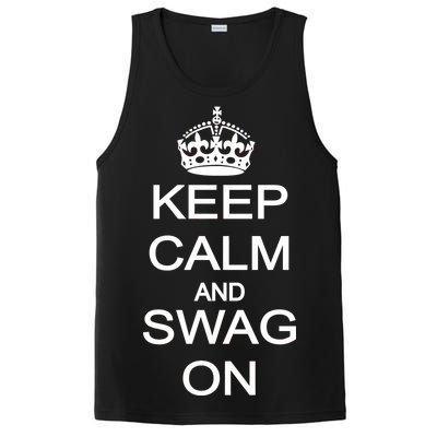 Keep Calm And Swag On PosiCharge Competitor Tank