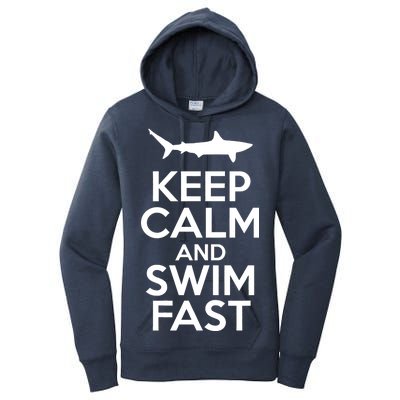 Keep Calm And Swim Fast Women's Pullover Hoodie