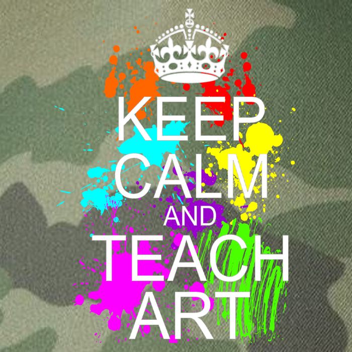Keep Calm And Teach Art Legacy Tie Dye Trucker Hat