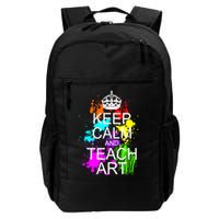 Keep Calm And Teach Art Backpack