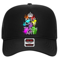 Keep Calm And Teach Art Trucker Hat