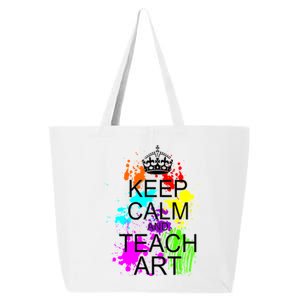 Keep Calm And Teach Art 25L Jumbo Tote