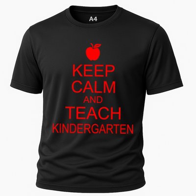 Keep Calm And Teach Kindergarten Performance Shirt