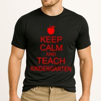 Keep Calm And Teach Kindergarten Cooling Performance Crew T-Shirt
