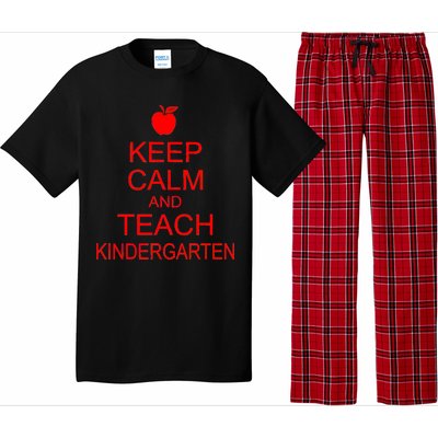 Keep Calm And Teach Kindergarten Pajama Set