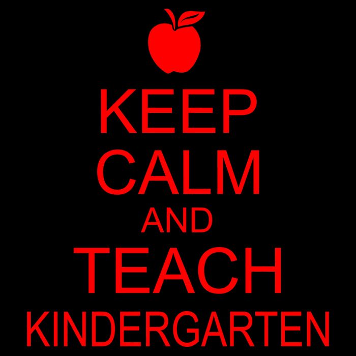 Keep Calm And Teach Kindergarten Ladies Essential Flowy Tank