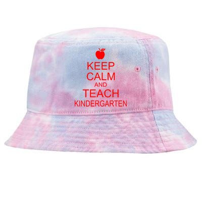 Keep Calm And Teach Kindergarten Tie-Dyed Bucket Hat