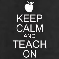 Keep Calm and Teach On Cool Comfort Performance Bucket Hat