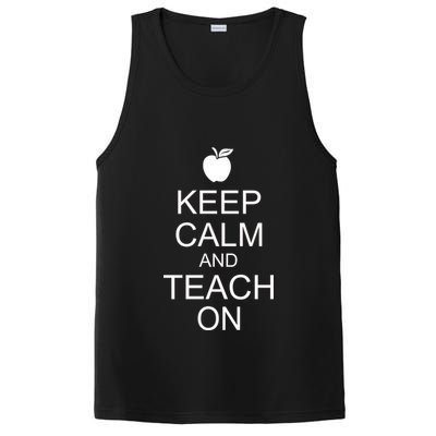 Keep Calm and Teach On PosiCharge Competitor Tank