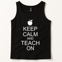 Keep Calm and Teach On Tank Top