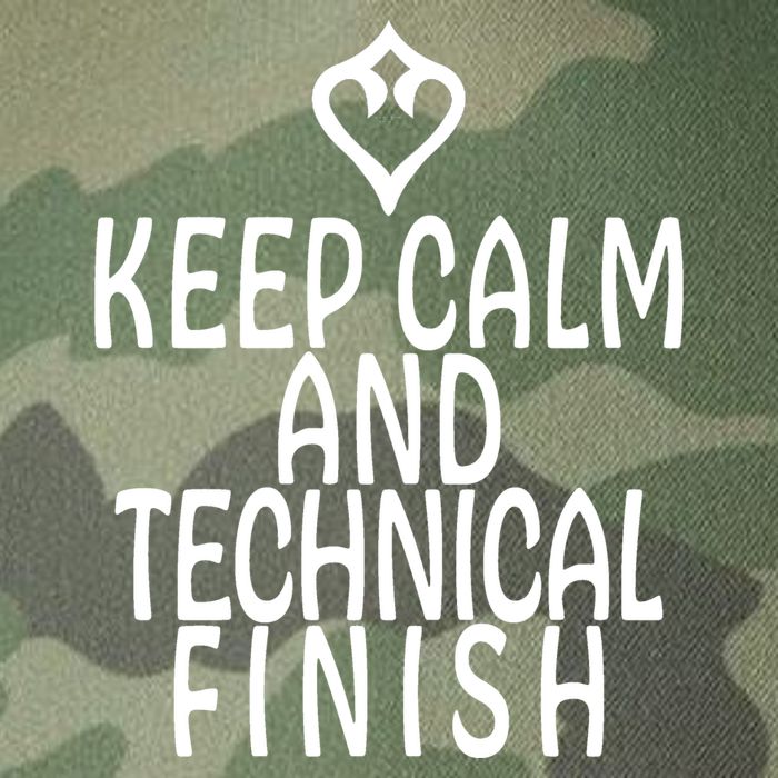 Keep Calm And Technical Finish Dancer FF14 Legacy Tie Dye Trucker Hat