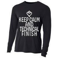 Keep Calm And Technical Finish Dancer FF14 Cooling Performance Long Sleeve Crew